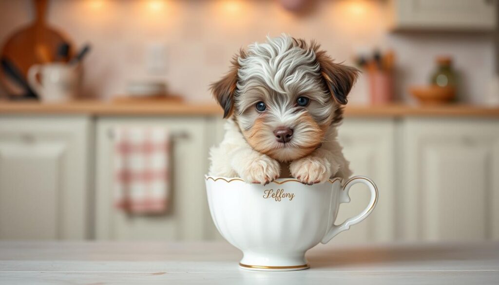 size of teacup mini aussiedoodles