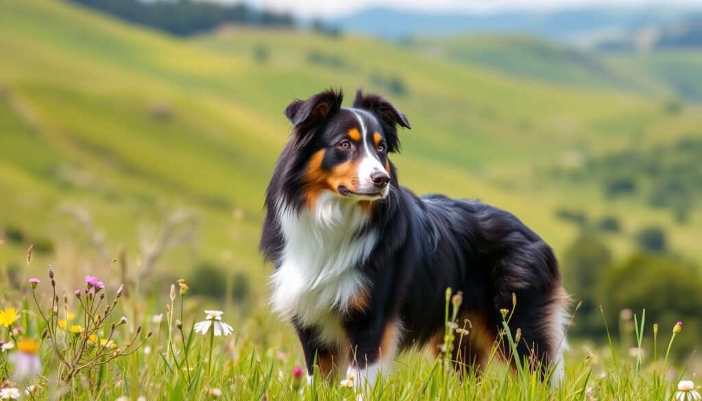 tri color australian shepherd