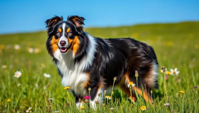 tri color australian shepherd