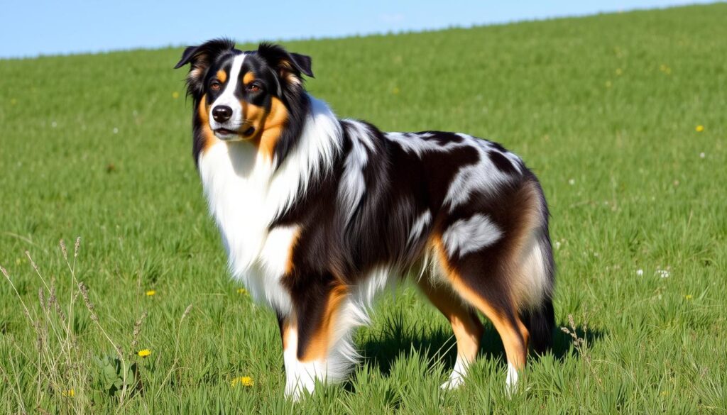 Australian Shepherd coat