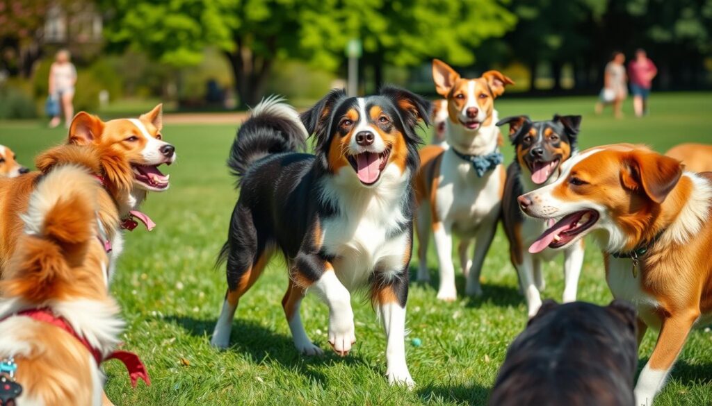 Australian shepherd beagle mix socialization