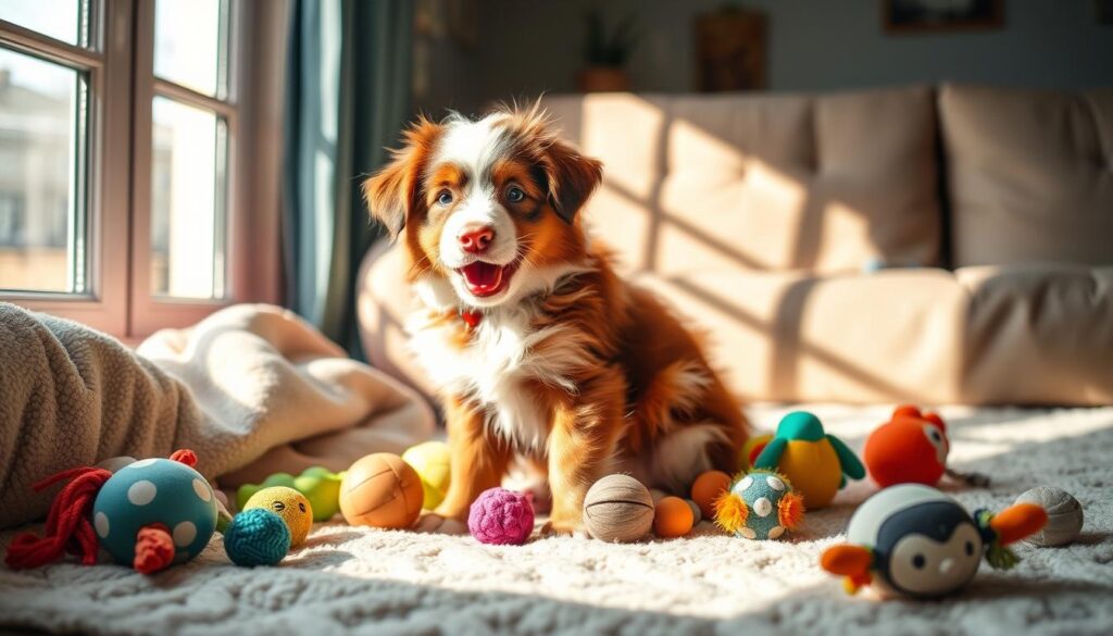 adopting red merle toy Australian Shepherd