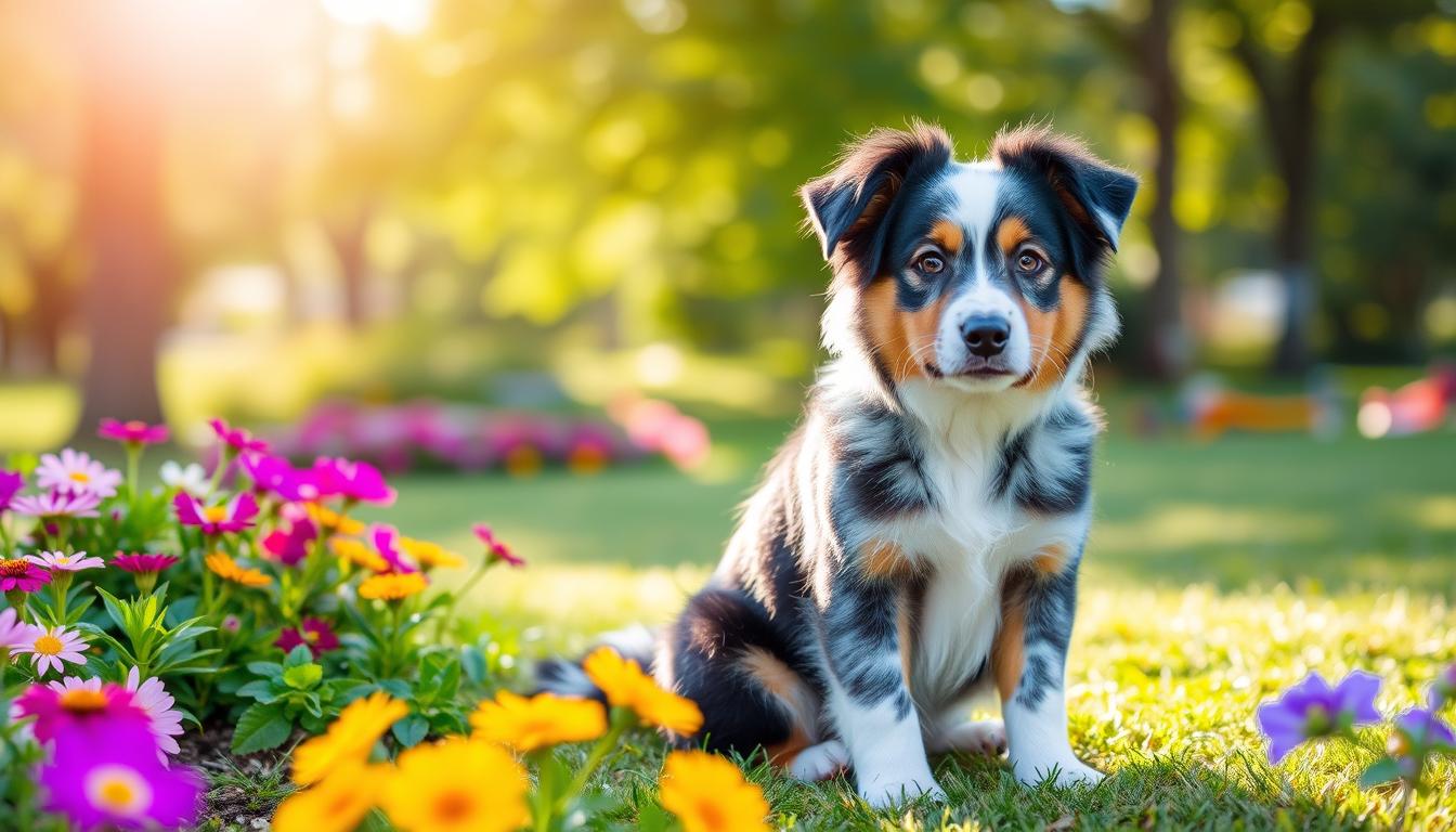 adult miniature australian shepherd