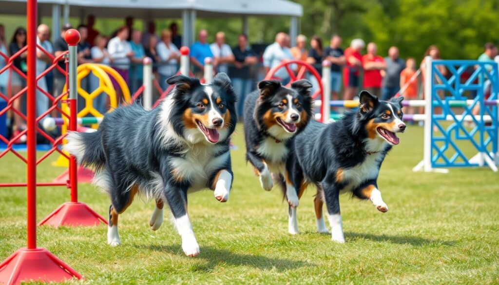 australian shepherd competitions