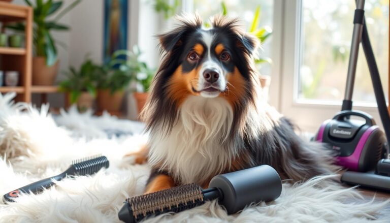 australian shepherd shedding