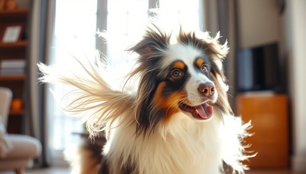 australian shepherd shedding process