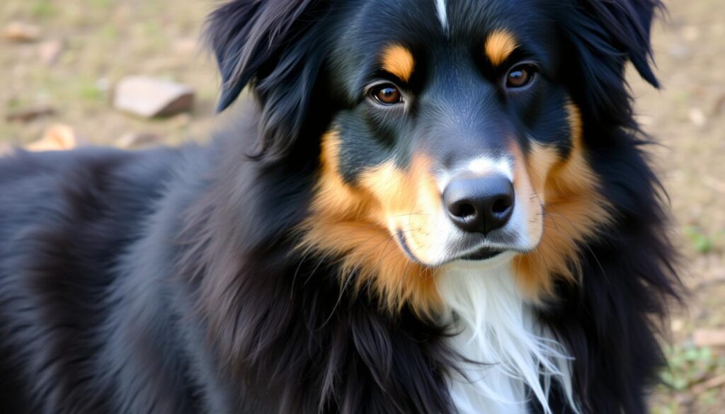 black and tan australian shepherd markings