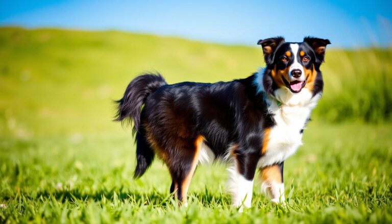 black tri australian shepherd