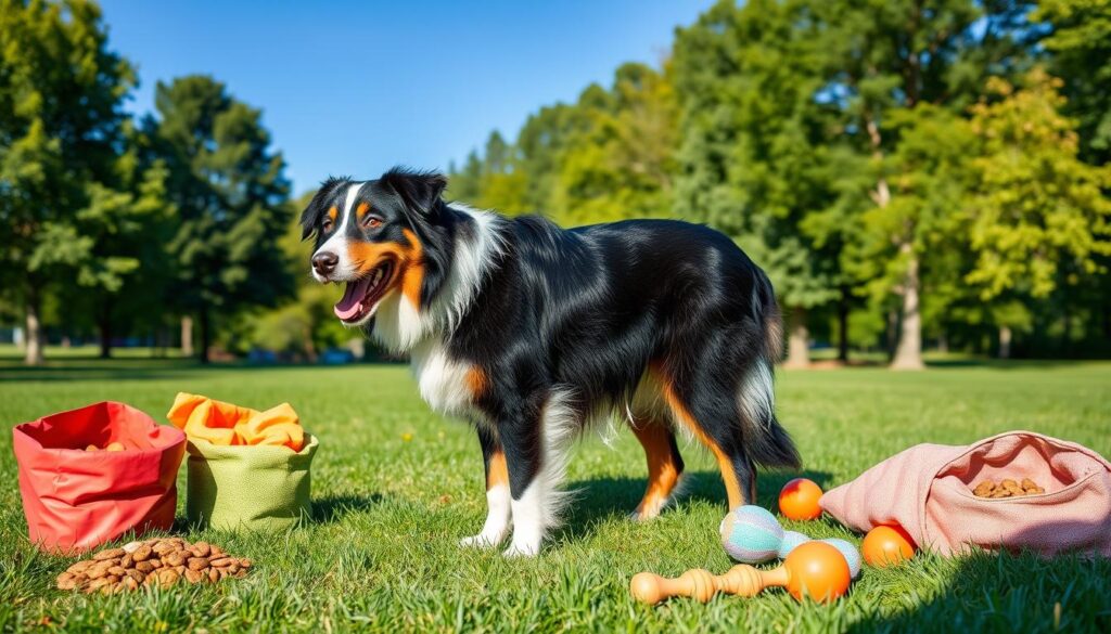 black tri australian shepherd health