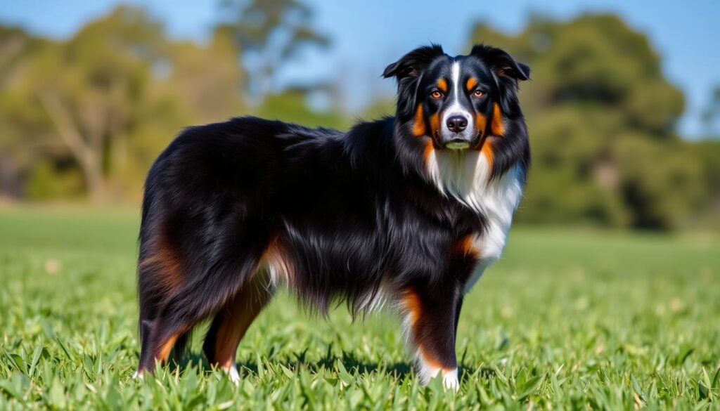 black tricolor australian shepherd