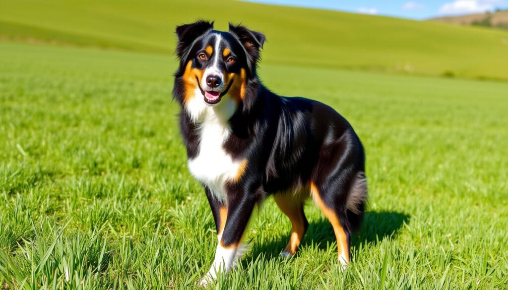 black tricolor australian shepherd