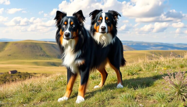 black tricolor australian shepherd