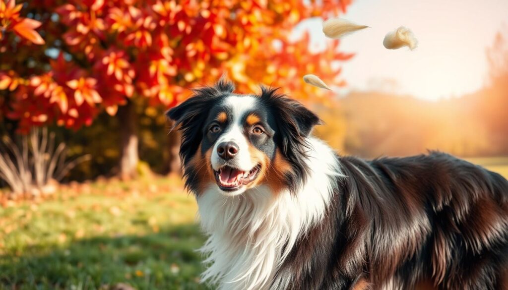 climate effects australian shepherd shedding