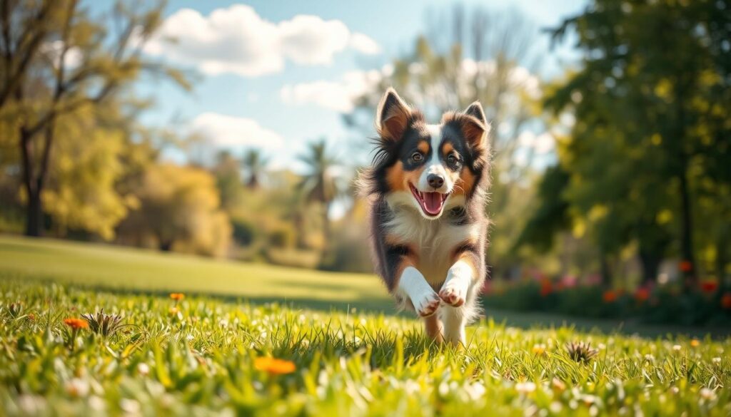 exercise needs of miniature australian shepherd