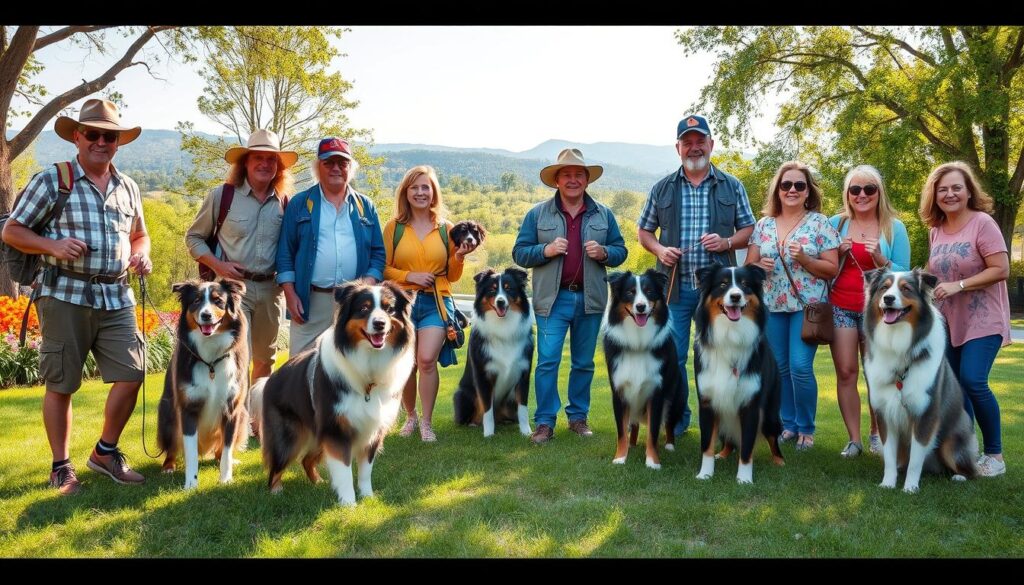 famous australian shepherd owners