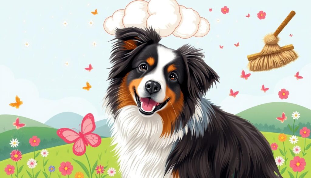 myths about australian shepherd shedding