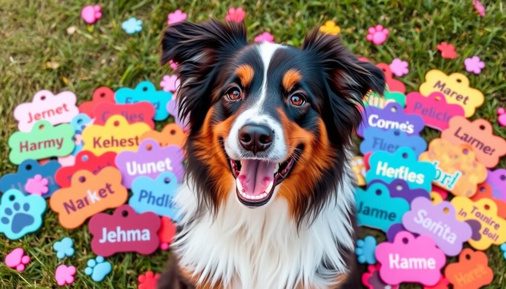 tips for naming australian shepherd