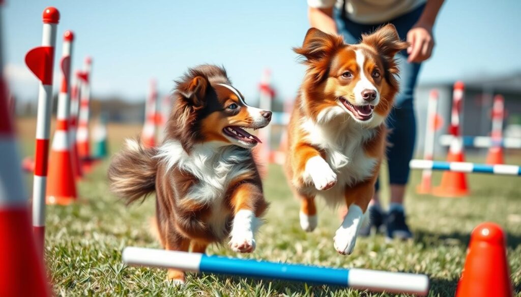 training red merle toy australian shepherd