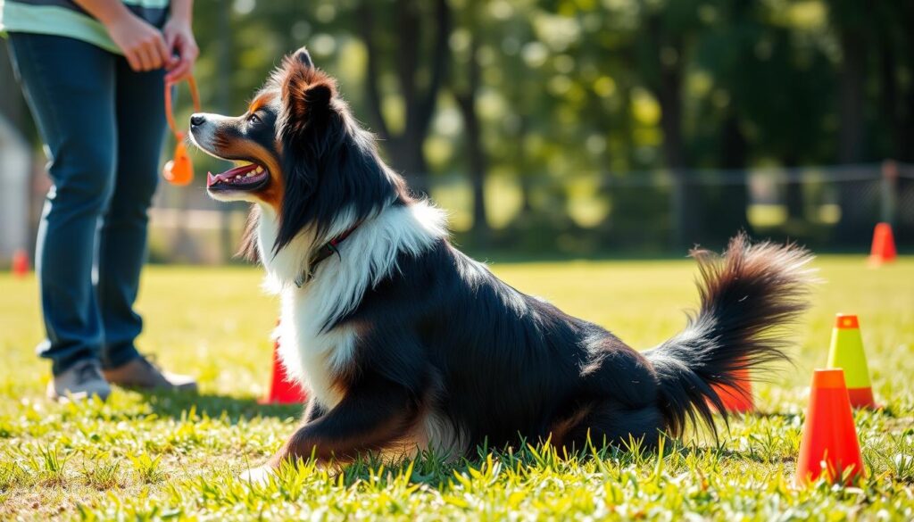 training tips for australian shepherd