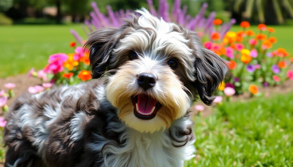 blue merle mini aussiedoodle temperament