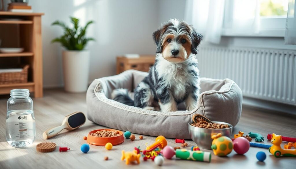 mini aussiedoodle care