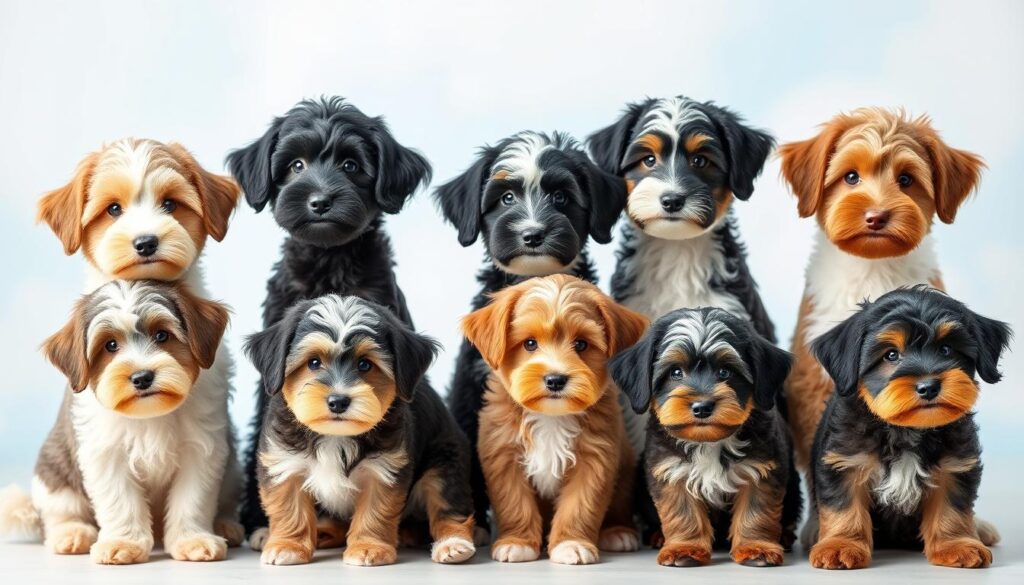 mini aussiedoodle haircuts