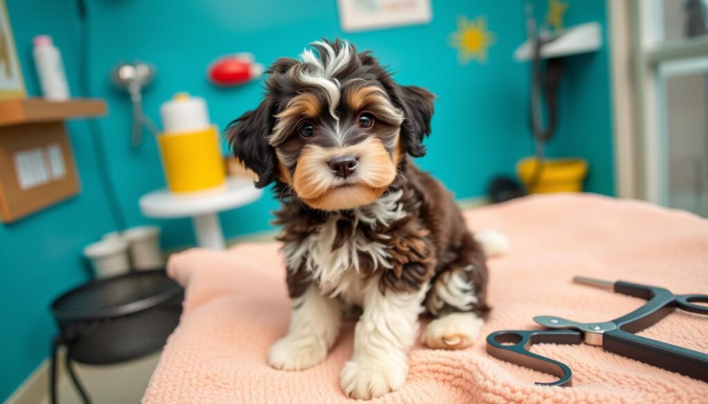 puppy trim for mini aussiedoodles