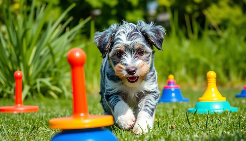 training tips blue merle aussiedoodle training