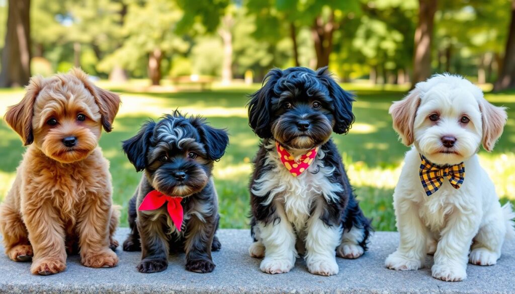 trendy mini aussiedoodle hairstyles